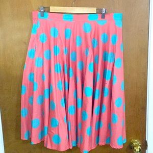 Polka Dot Magnolia Park Circle Skirt